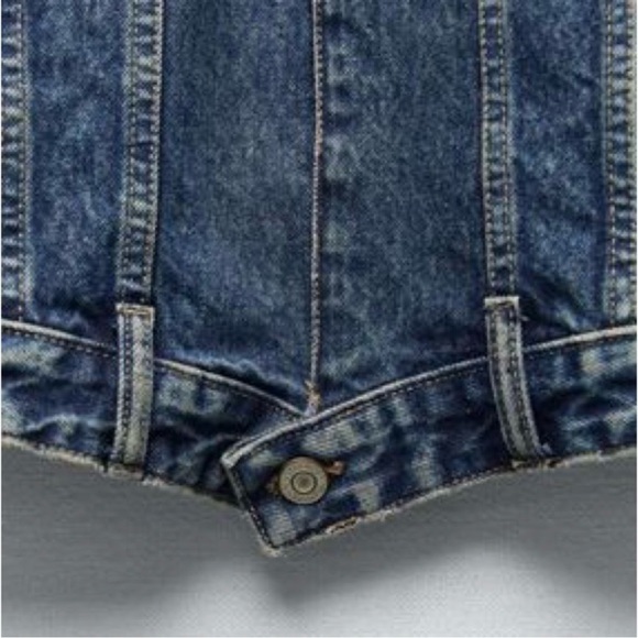 ZARA Denim Button Mini Dress ✨NWOT✨ - Picture 11 of 14